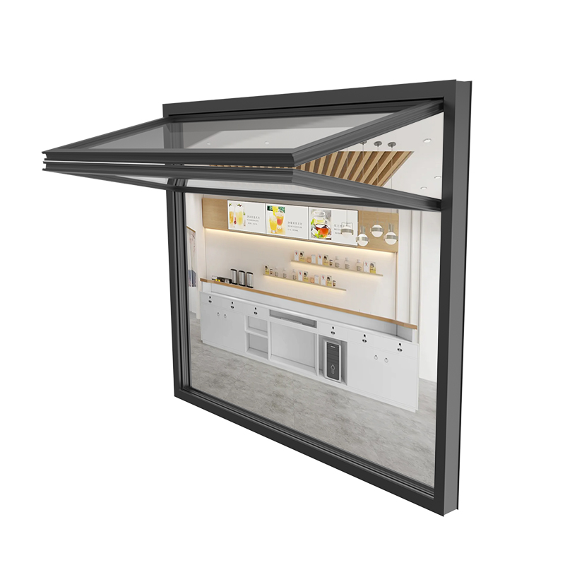 Upper folding window