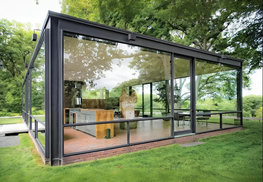 glass home