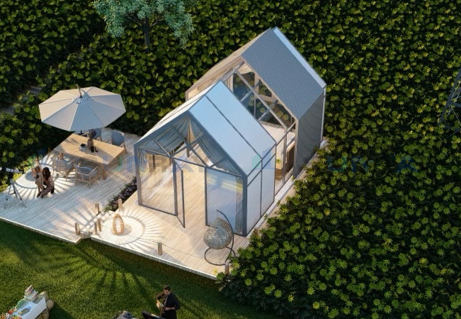 Hotel Retractable Guest Room – Gable Roof