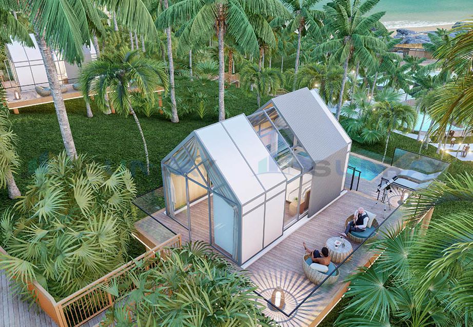 Hotel Retractable Guest Room – Gable Roof