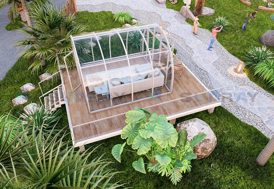 Hotel Retractable Guest Room-Semi-Circular