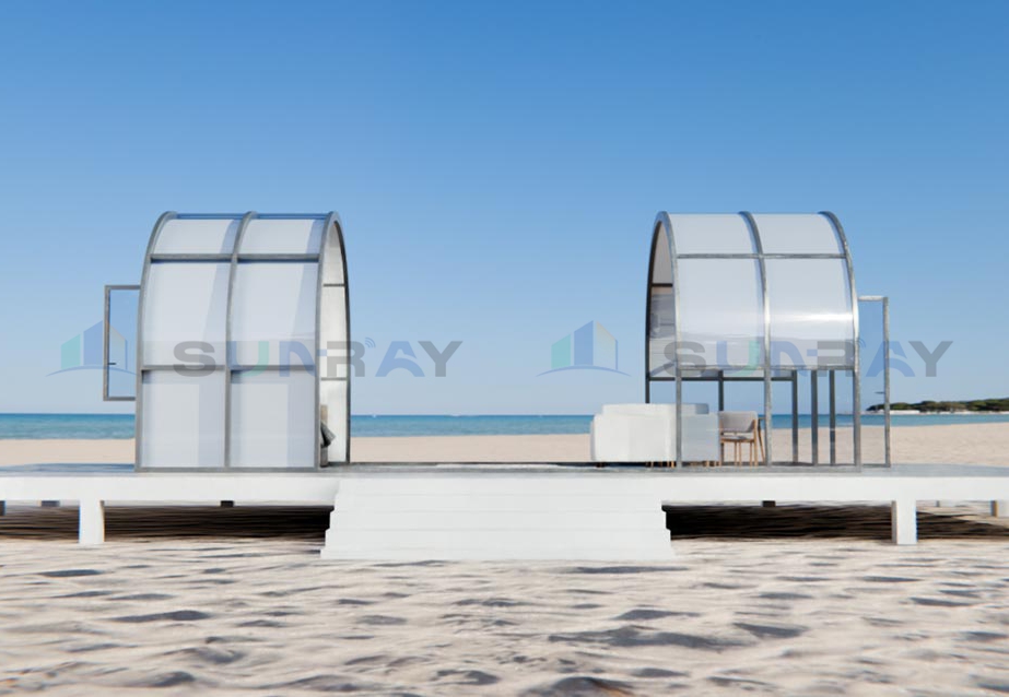 Hotel Retractable Guest Room-Semi-Circular