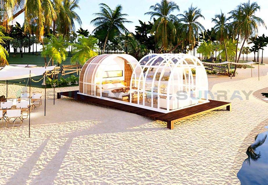 Hotel Retractable Guest Room-Semi-Circular