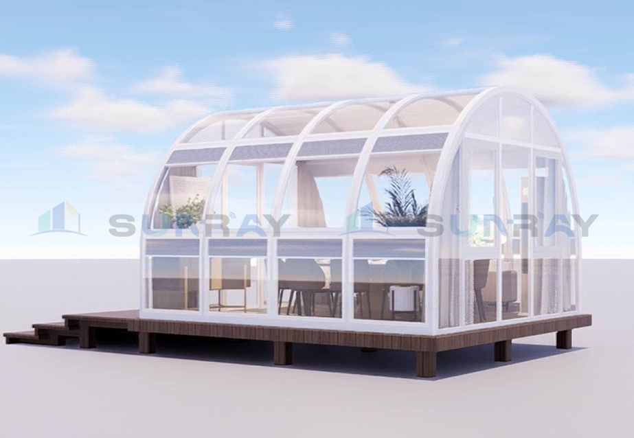 Hotel Retractable Guest Room-Semi-Circular