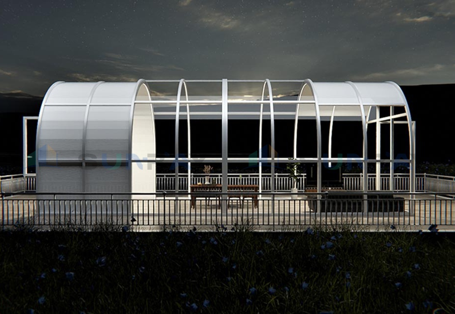 Hotel Retractable Guest Room-Semi-Circular