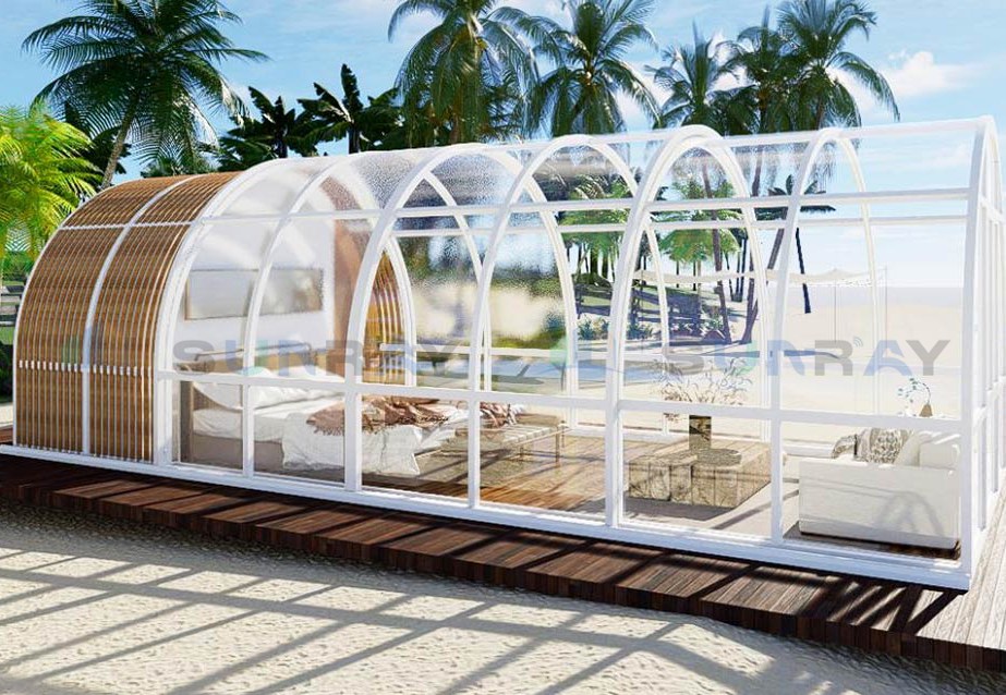 Hotel Retractable Guest Room-Semi-Circular