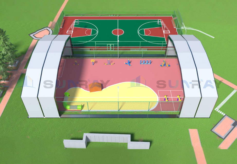 Retractable Sports Tent