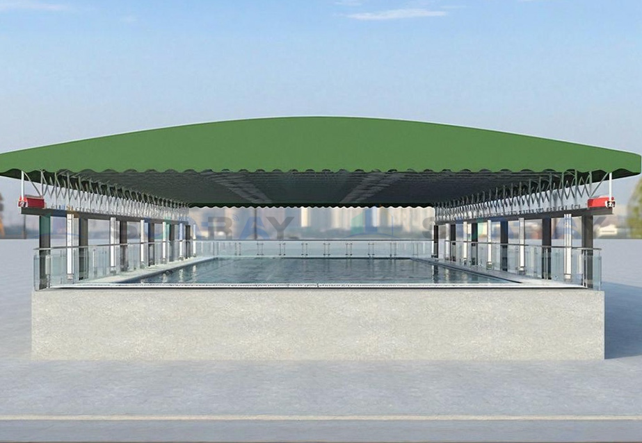 Retractable Roof Sports Tent