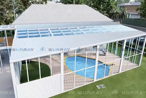 Australian Premium Aluminum Frame Sunroom Project