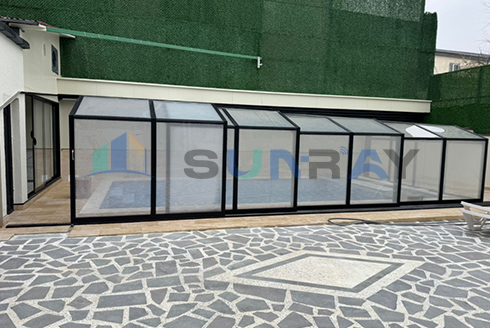 Custom Swimming Pool Enclosure Project for Villa in Georgia