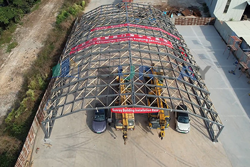 Customized Motorized Sunroom Solution for Public Swimming Pools in the Middle East